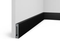 Плинтус Cosca Decor Плинтусы Плинтус 037 SoftTouch 6.5x200x1.5 см поверхность 
