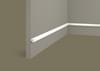 Плинтус Cosca Decor Рейки Заглушка Zp006 Правая Для Рейки Rx006 1.2x280x1.2 см поверхность 