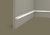 Плинтус Cosca Decor Рейки Заглушка Zp007 Правая Для Рейки Rx007 1.5x280x2.3 см поверхность 