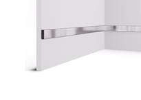 Cosca Decor Рейки Рейка 050 Хром 3x200x1 см поверхность 