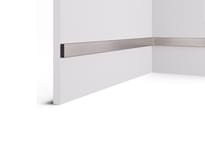 Cosca Decor Рейки Рейка 052 Хром Матовый 3000 мм 3x300x1 см поверхность 