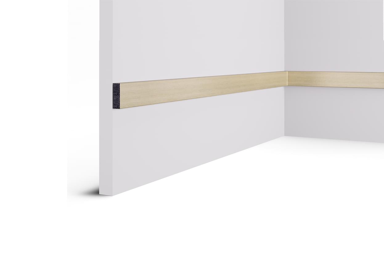 Cosca Decor Рейки Рейка 053 Золото Матовое 3000 мм 3x300