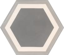 Плитка Couleurs And Matieres Cement Hexagones Gala 07.27.32/1 17x17 см, поверхность матовая