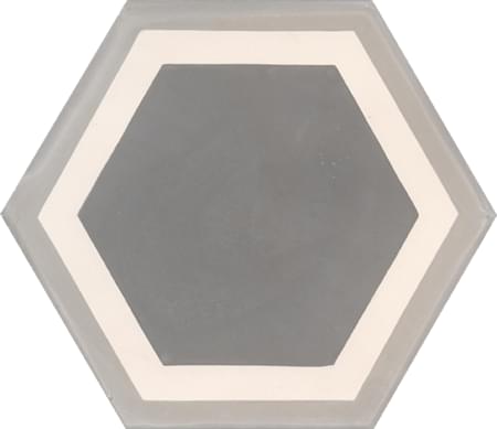 Couleurs And Matieres Cement Hexagones Gala 07.27.32/1 17x17