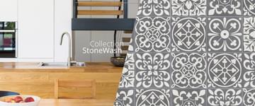 плитка фабрики Couleurs And Matieres коллекция Stone Wash Patchworks
