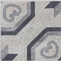 Плитка Couleurs And Matieres Terrazzo Decors Losange G5-Hh.27-01.01 30x30 см, поверхность матовая
