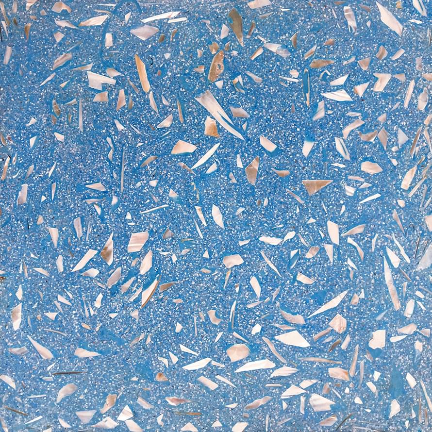 Couleurs And Matieres Terrazzo Inclusions Natg Azur 30x30