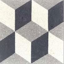 Плитка Couleurs And Matieres Terrazzo Motifs Cube 01.10.27 20x20 см, поверхность матовая