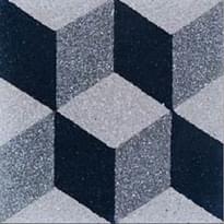 Плитка Couleurs And Matieres Terrazzo Motifs Cube 27.07.30 20x20 см, поверхность матовая