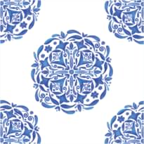 Плитка Craft Hall Azulejo 18 15x15 см, поверхность глянец