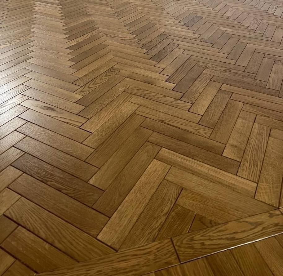 инженерная доска фабрики Creatile Parquet коллекция Английская Ёлка