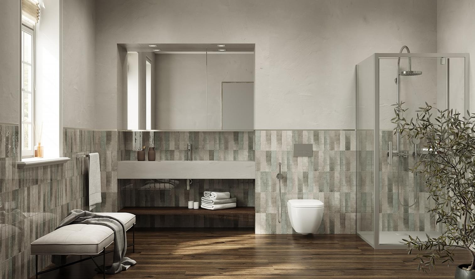 керамика фабрики Creto коллекция Aquarelle