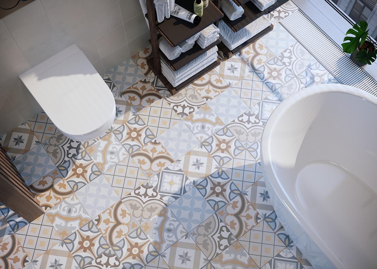 керамогранит фабрики Creto коллекция Pamp