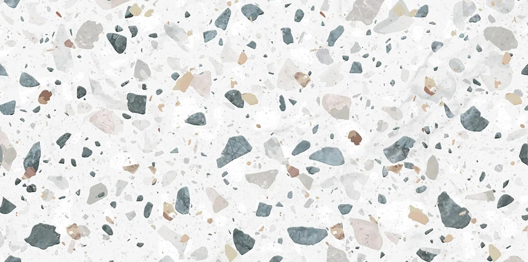 Плитка Culto Ecta Mixstone 20x40 см, поверхность матовая, рельефная
