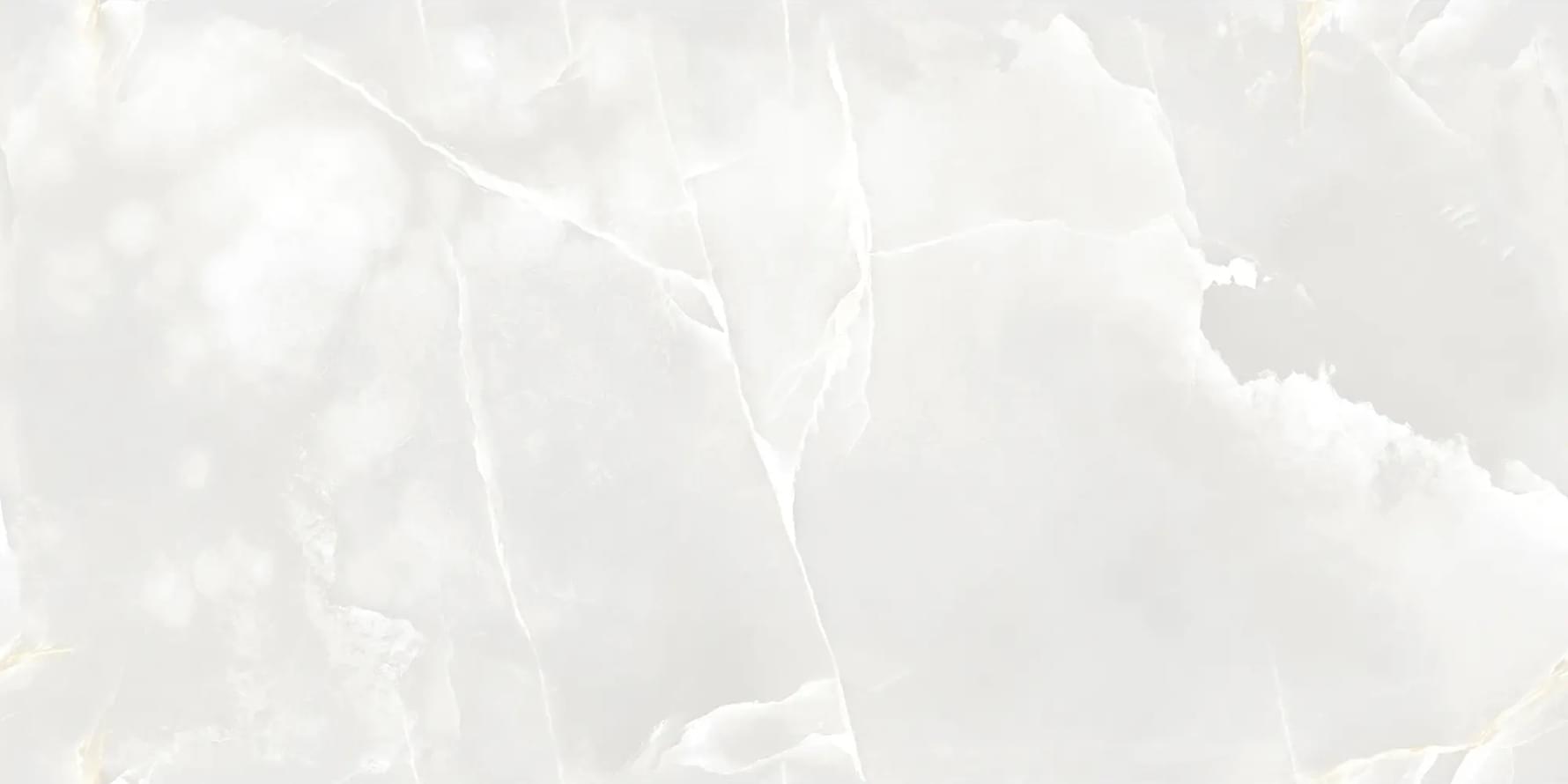 Плитка Culto Porcelain Onix White Glossy 60x120 см, поверхность глянец