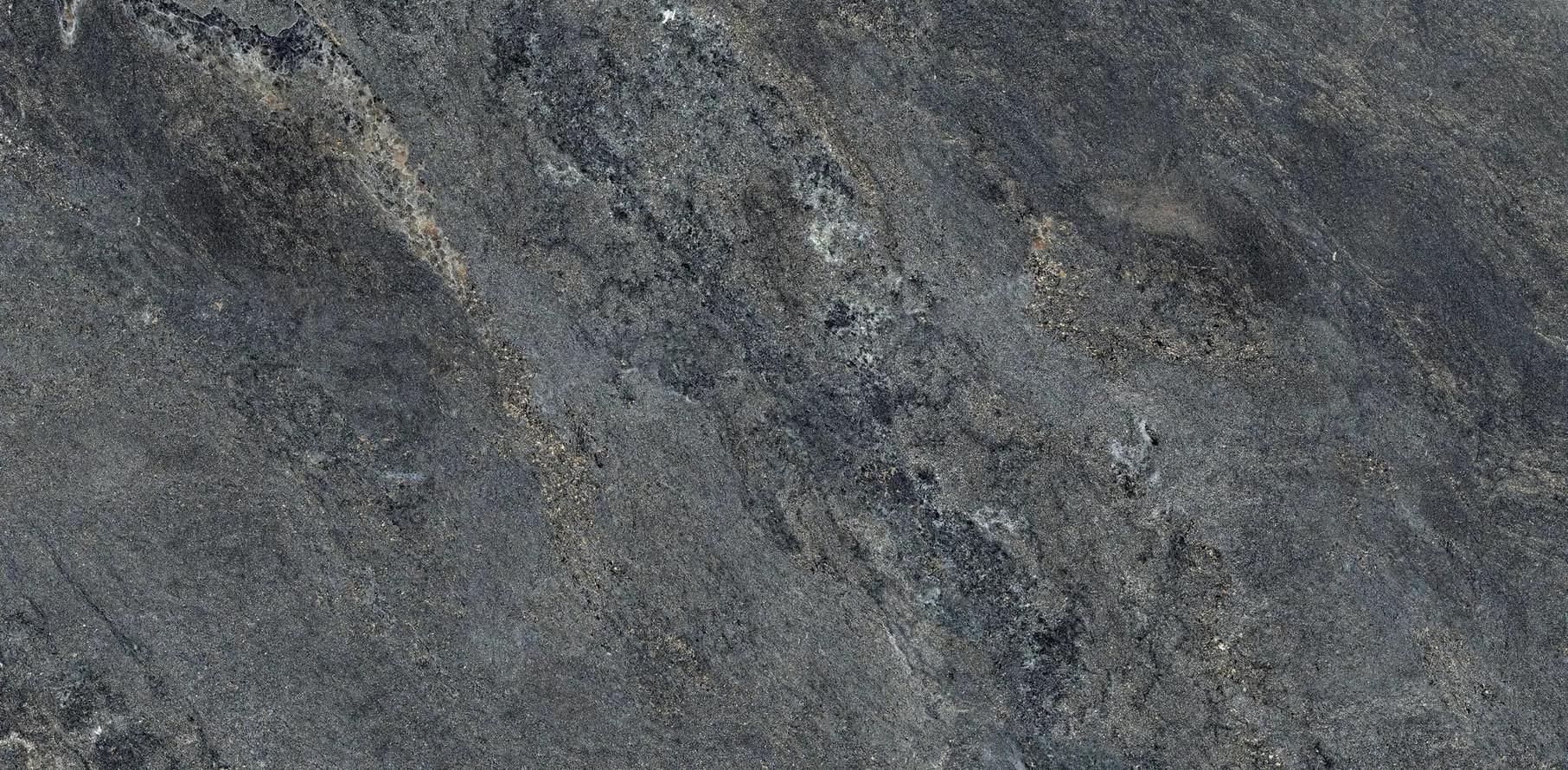 Плитка Culto Porcelain Quartzstone Antracite 120 60x120 см, поверхность матовая