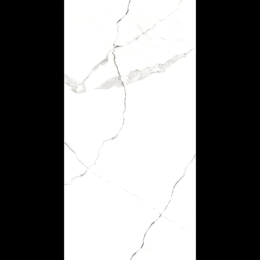Плитка Culto Porcelain White Marble 60x120 см, поверхность матовая