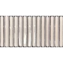 Плитка DNA Osaka Bars White 12.5x25 см, поверхность глянец