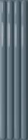 Плитка DNA Plinto Out Blue Gloss 10.7x54.2 см, поверхность глянец