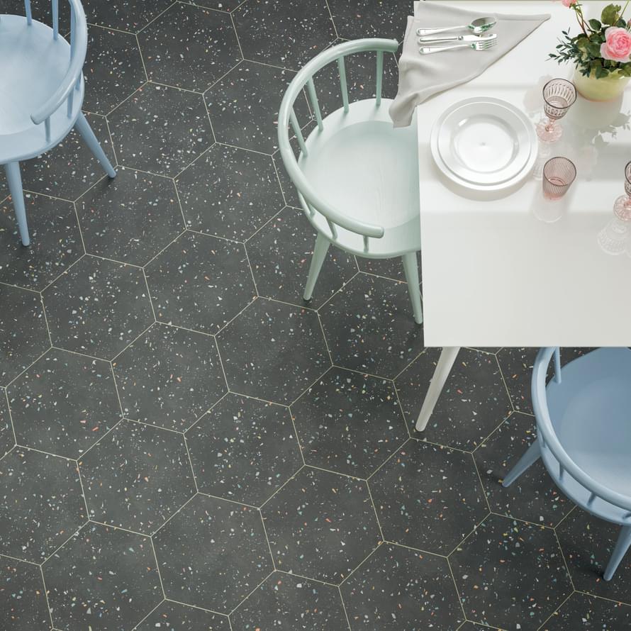 керамогранит фабрики DNA коллекция Terrazzo