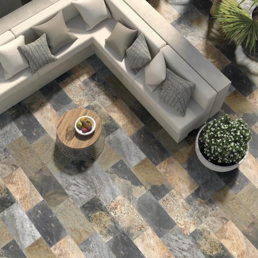 керамогранит фабрики Dado Ceramica коллекция Pietrone Roccione