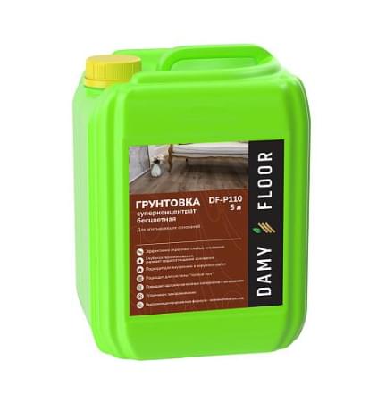 Damy Floor Сопутствующие Товары Грунтовка DF-P110 суперконцентрат 5 л акриловый грунтовка поверхность 
