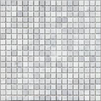 Плитка Dao Stone Mosaic Carrara 15x15 Vintage 30x30 см, поверхность матовая