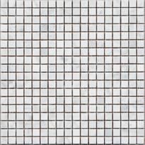Плитка Dao Stone Mosaic Carrara 15x15 Vintage 8 mm 30x30 см, поверхность матовая