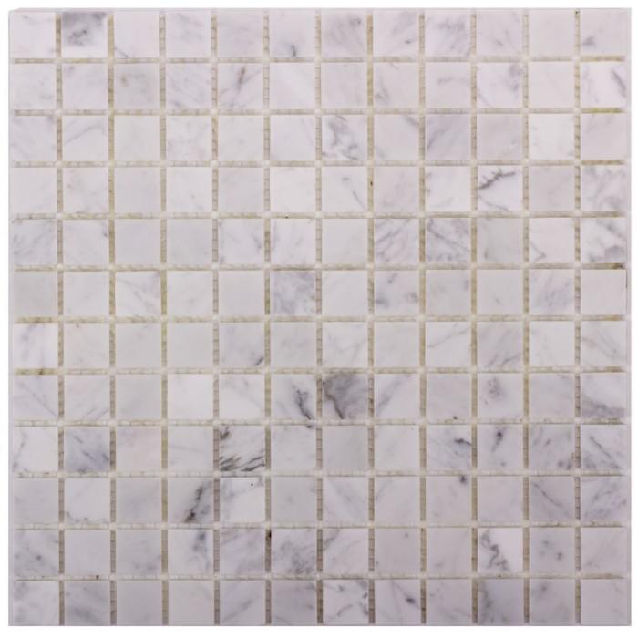 Dao Stone Mosaic Carrara 23x23 Polished 8 mm 30x30
