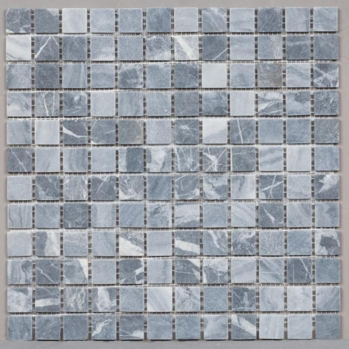 Dao Stone Mosaic Silver Grey 23x23 Vintage 30x30