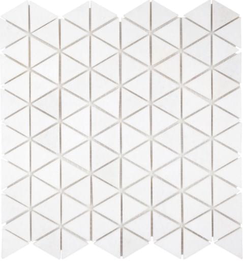 Dao Stone Mosaic Thassos White Triangle Polished 30x30