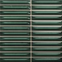 Плитка Dar Nairobi Arrow Green 20x20 см, поверхность глянец, рельефная