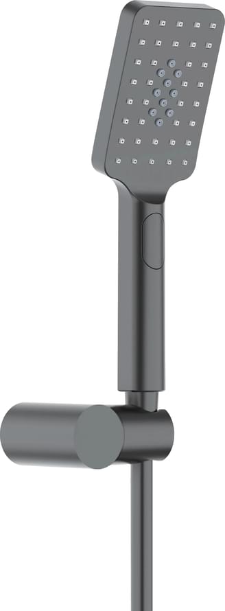 Плитка Deante Alpinia Душевой гарнитур ALPINIA с держателем титан  поверхность брашированная