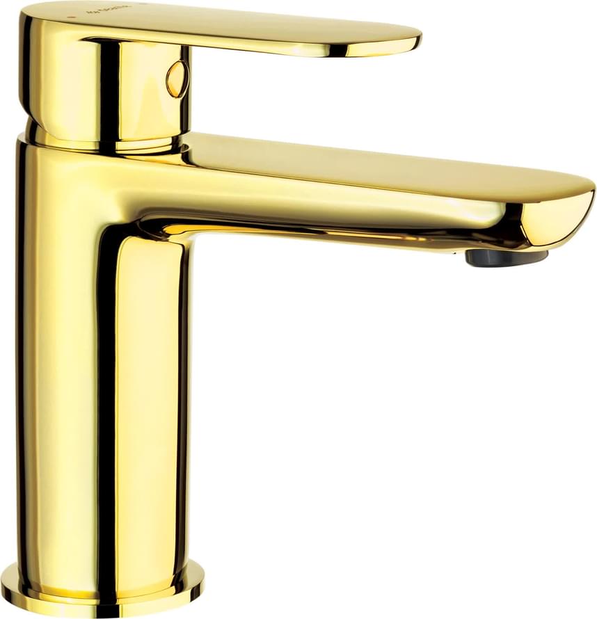 Плитка Deante Alpinia Смеситель ALPINIA для раковины без д/к золото 9.5x11 см, поверхность глянец