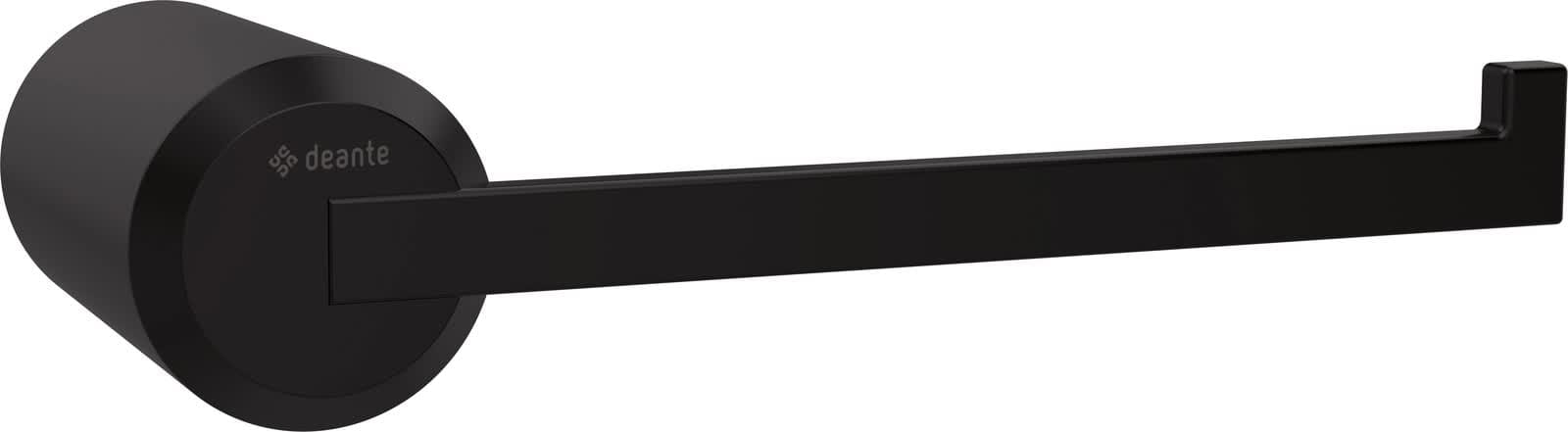 Плитка Deante Arnika Держатель ARNIKA для туалетной бумаги черный  поверхность матовая