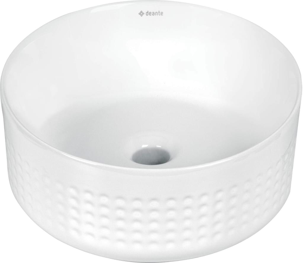 Плитка Deante Arnika Раковина керамическая ARNIKA накладная D36x18см белый  поверхность глянец