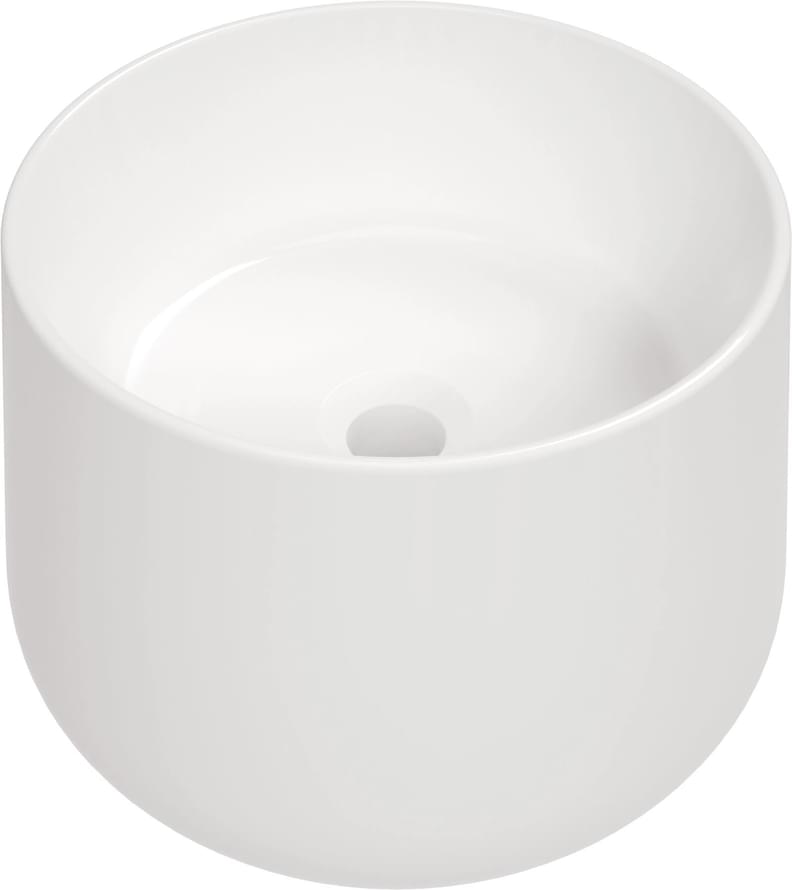 Плитка Deante Arnika Раковина керамическая ARNIKA накладная D37.5x28см белый  поверхность глянец