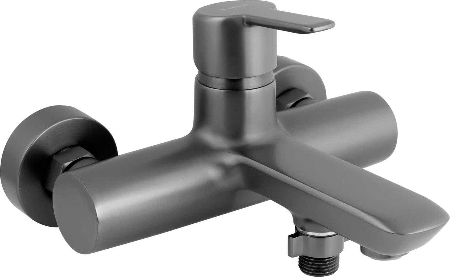 Плитка Deante Arnika Смеситель ARNIKA для ванны и душа титан 0x17.7 см, поверхность матовая