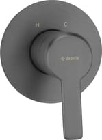 Плитка Deante Arnika Смеситель встраиваемый ARNIKA для душа с внутренней частью титан  поверхность матовая