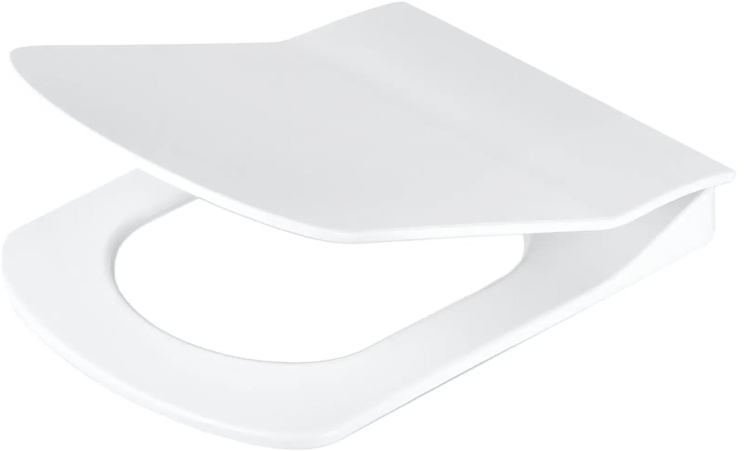 Плитка Deante Blur Сиденье для унитаза ANEMON ZERO с микролифтом белый  поверхность матовая