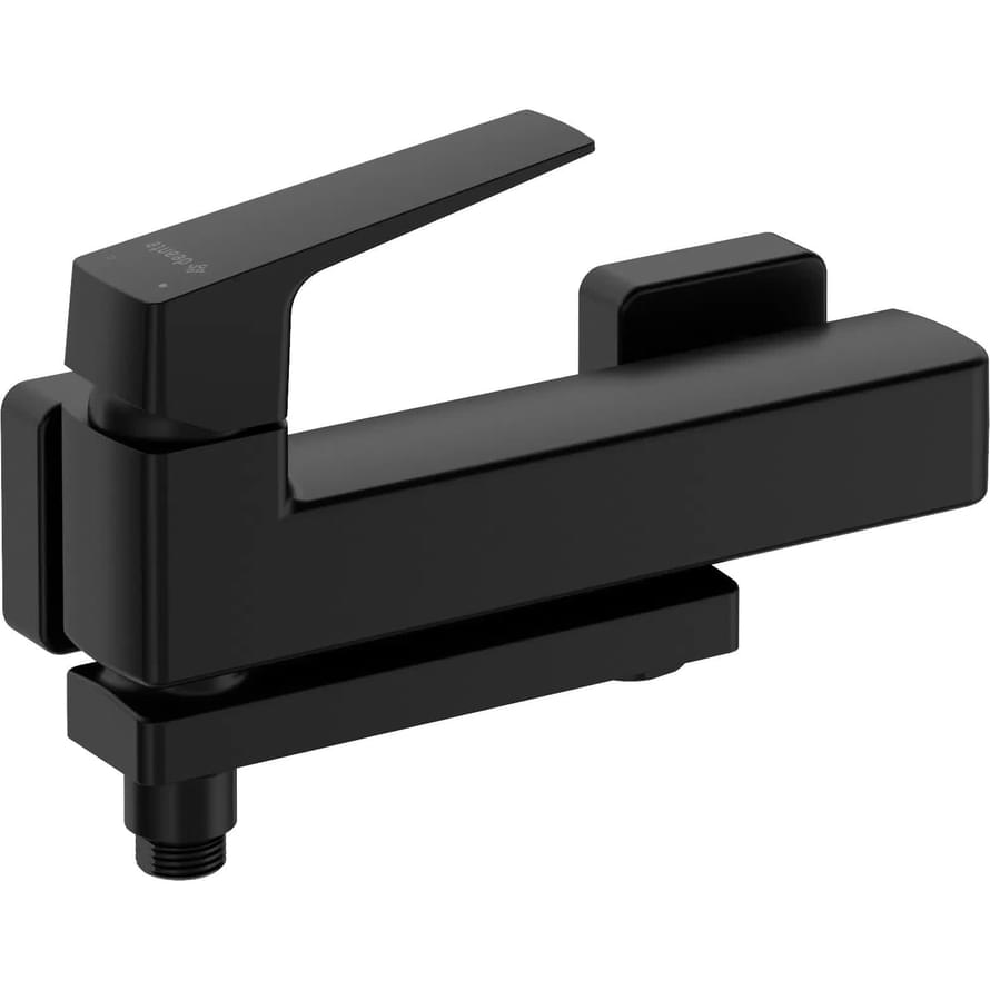 Плитка Deante Blur Смеситель BLUR для ванны и душа черный  поверхность матовая