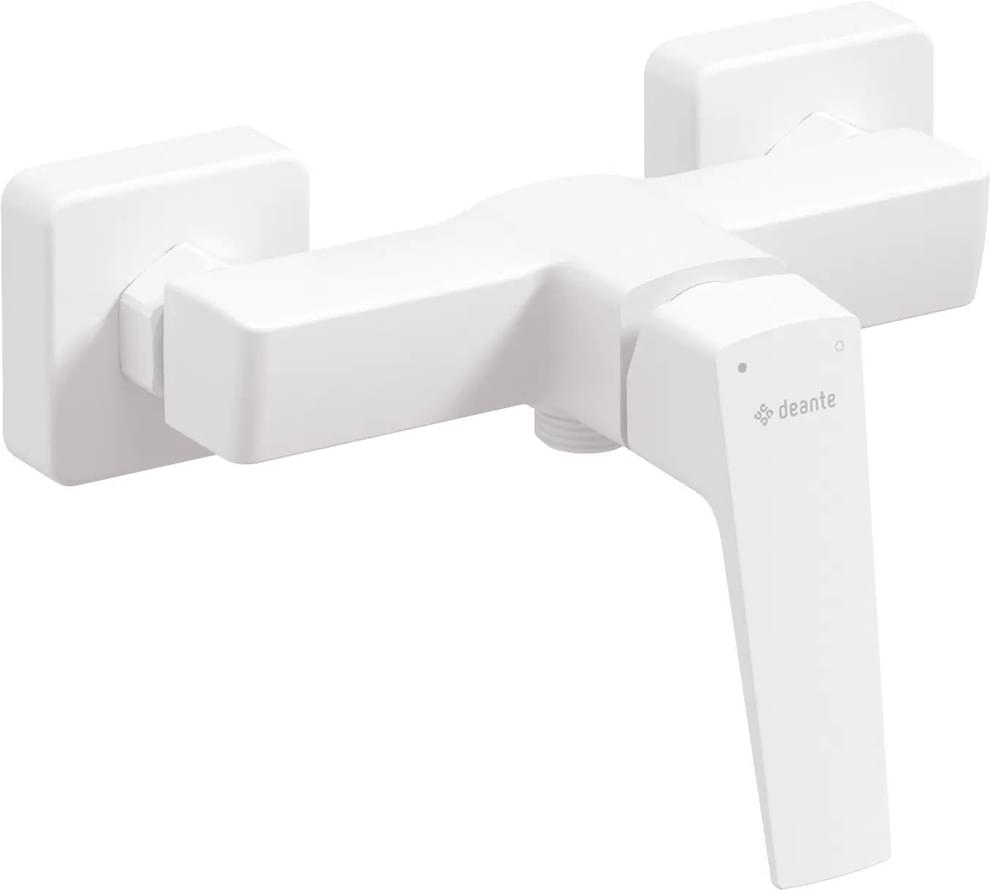 Плитка Deante Blur Смеситель BLUR для душа белый матовый  поверхность матовая