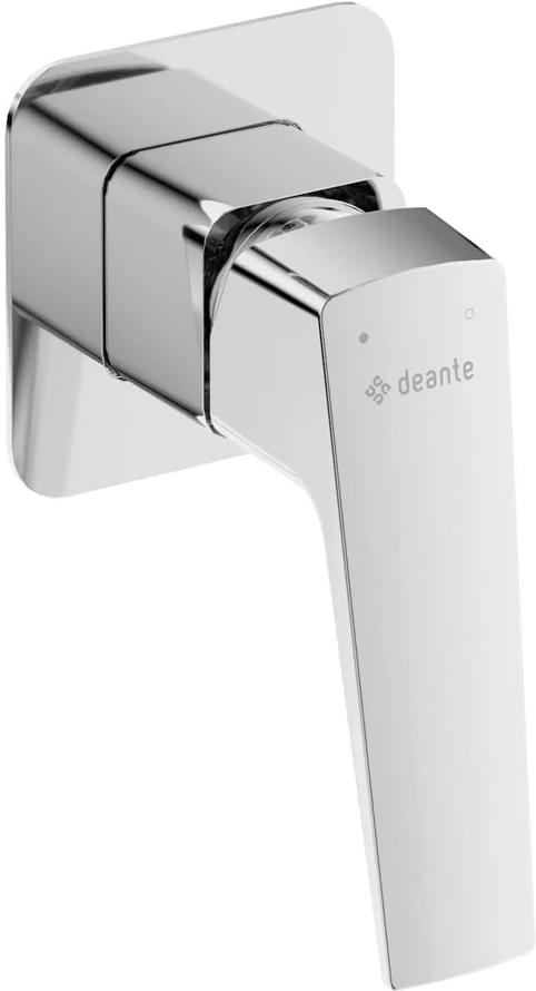 Плитка Deante Blur Смеситель BLUR для душа встраиваемый с внутренней частью хром  поверхность глянец