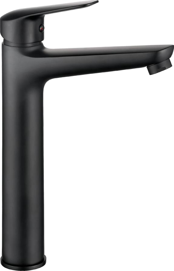 Плитка Deante Boro Смеситель BORO для раковины высокий черный  поверхность матовая