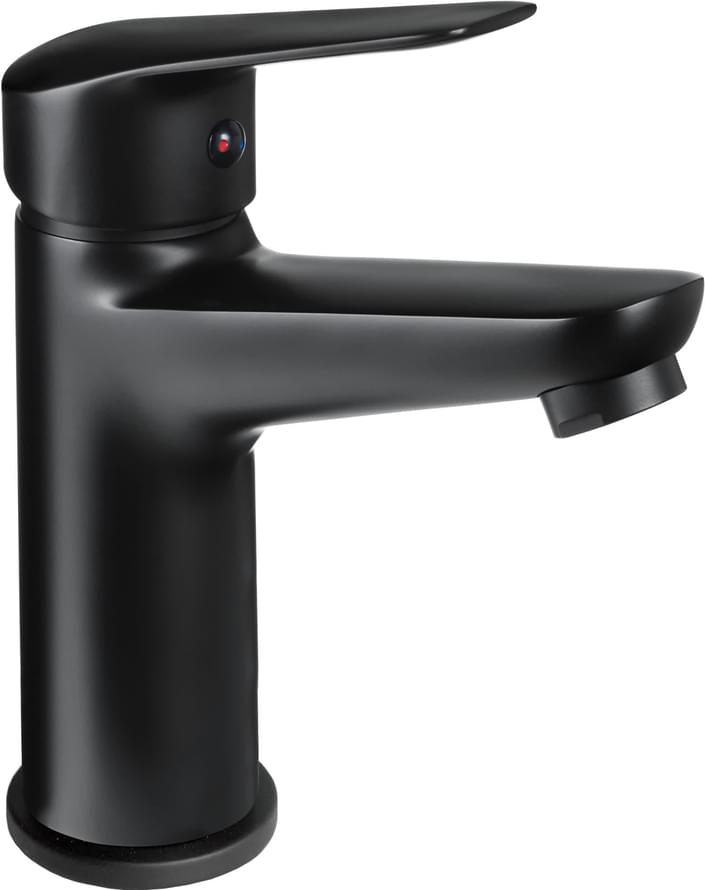 Плитка Deante Boro Смеситель BORO на раковину черный  поверхность матовая