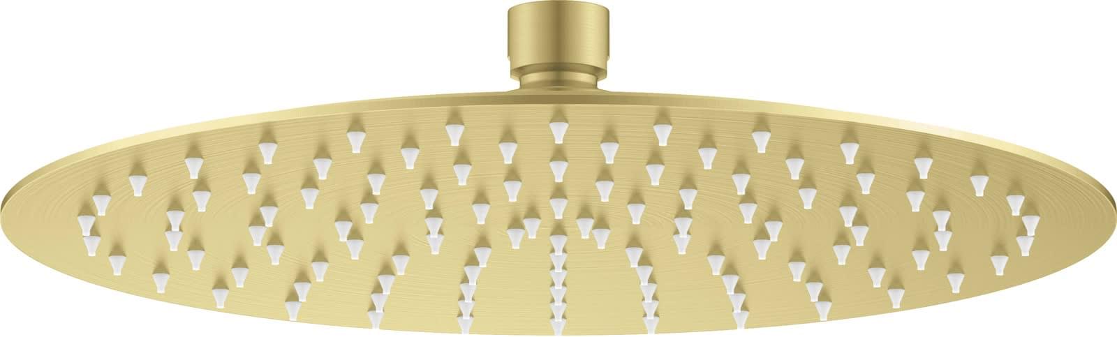 Плитка Deante Cascada Верхний душ CASCADA D250 сталь золото матовый  поверхность брашированная