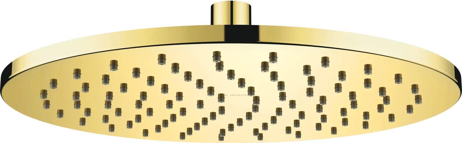 Плитка Deante Cascada Верхний душ CASCADA D250 сталь золото  поверхность глянец