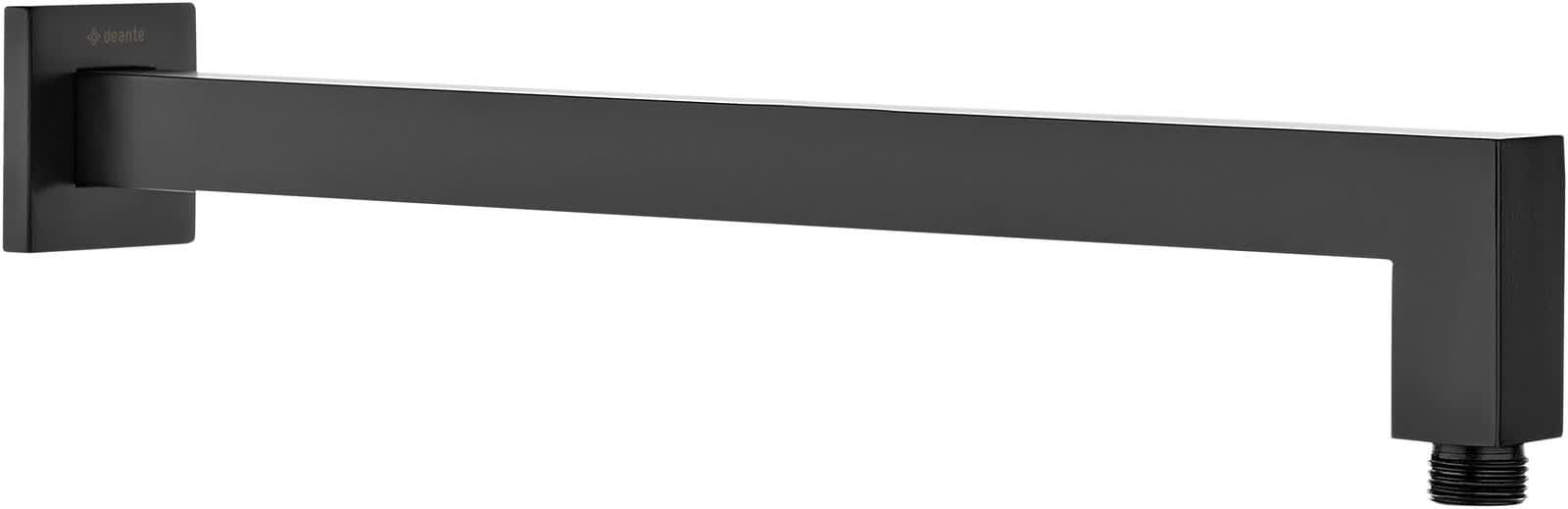 Плитка Deante Cascada Кронштейн для душа CASCADA SQUARE 375мм черный  поверхность матовая