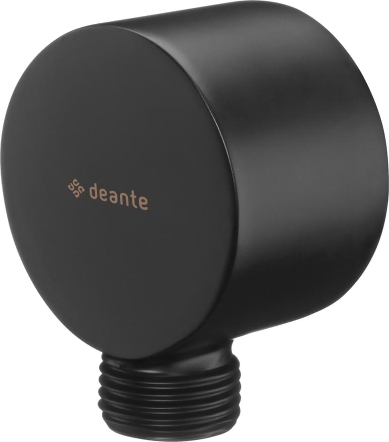 Плитка Deante Cascada Подключение шланга CASCADA черный  поверхность матовая