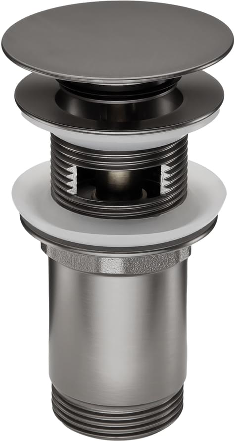 Плитка Deante Click-Clack Клапан для раковины CLICK-CLACK универсальный титан  поверхность матовая